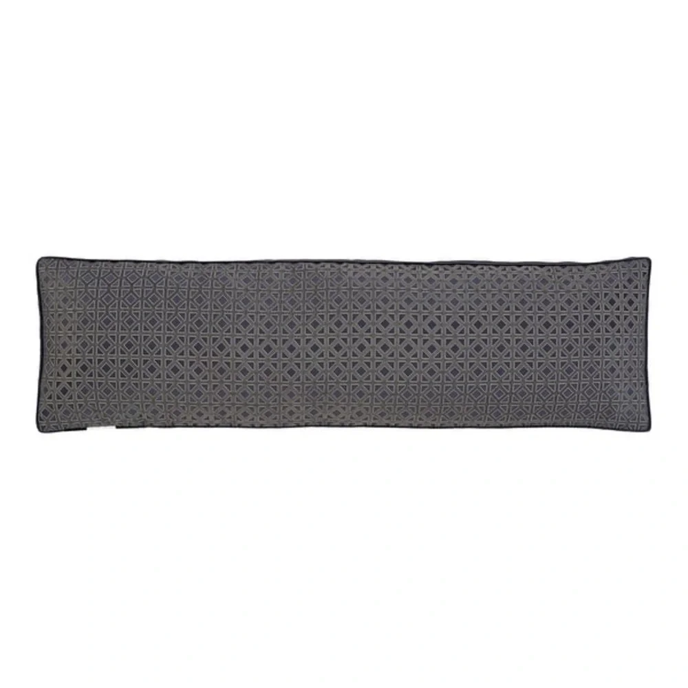 J Queen New York Alaro Geometric Bolster Decorative Pillow, 15